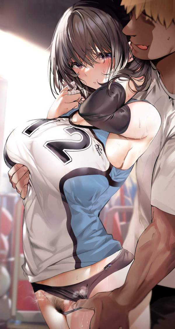 高身長　二次 エロ 高身長】バレーボール女子とセックスしてる二次エロ画像 | 萌えエロ画像.com